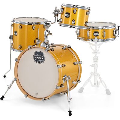 Mapex Mars Birch Bebop Shell Set YD Sunflower Sparkle Mapex Mars Birch Bebop Shell Set YD Sunflower Sparkle