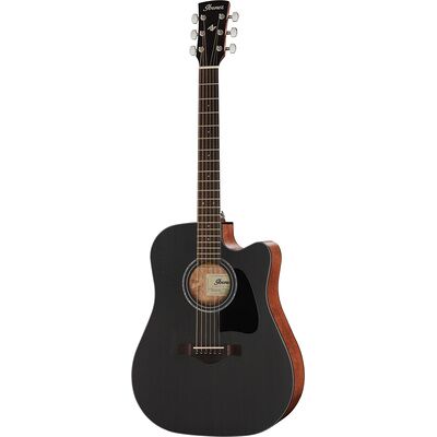 Ibanez AW247CE-WKH Weathered Black Ibanez AW247CE-WKH Weathered Black