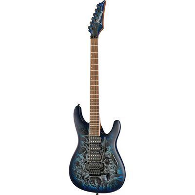 Ibanez S770-CZM Cosmic Blue Frozen opaco Ibanez S770-CZM Cosmic Blue Frozen opaco