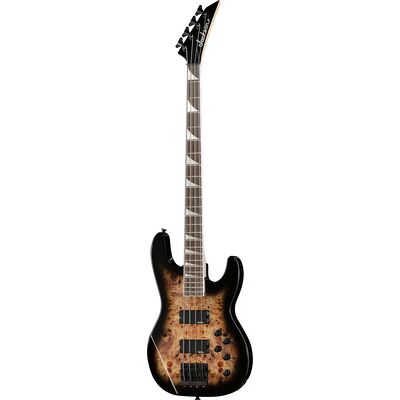 Jackson JS3P Concert Bass TR BLK BRST Poplar Burl Art Grain Jackson JS3P Concert Bass TR BLK BRST Poplar Burl Art Grain