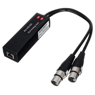 Tight AV Dante 2-channel Input Adapter Tight AV Dante 2-channel Input Adapter