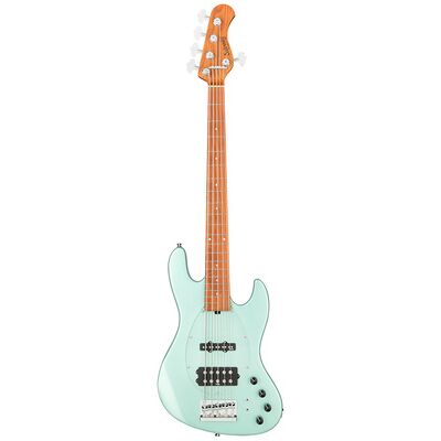Sadowsky MetroExp21 Vintage MJ5 RM SGR Solid Sage Green Metallic lucido Sadowsky MetroExp21 Vintage MJ5 RM SGR Solid Sage Green Metallic lucido