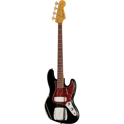 Fender 64 J-Bass BLK Relic nero Fender 64 J-Bass BLK Relic nero