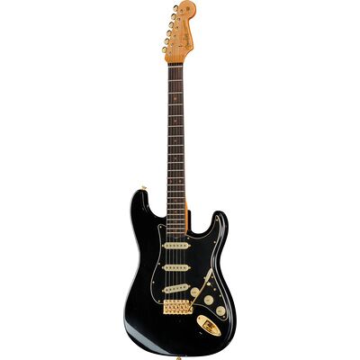 Fender Custom 62 Strat CC AB Aged Black Fender Custom 62 Strat CC AB Aged Black