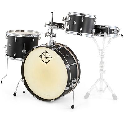 Dixon Little Roomer 5pc Set SCL Satin Coal Laquer Dixon Little Roomer 5pc Set SCL Satin Coal Laquer