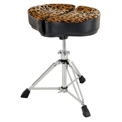 Ahead SPG-LEP-3 Spinal Drum Throne motivo leopardato Ahead SPG-LEP-3 Spinal Drum Throne motivo leopardato