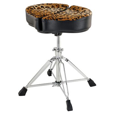 Ahead SPG-LEP-4 Spinal Drum Throne motivo leopardato Ahead SPG-LEP-4 Spinal Drum Throne motivo leopardato