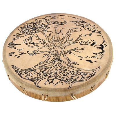 Terre Shaman Drum Lady of Wood 50cm Terre Shaman Drum Lady of Wood 50cm