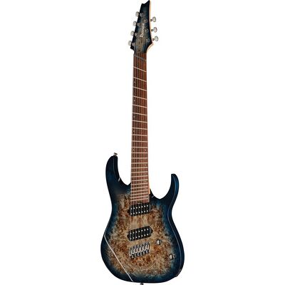 Ibanez RGMS7PB-CBS Cosmic Blue Star Burst Ibanez RGMS7PB-CBS Cosmic Blue Star Burst