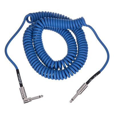 Fender Contour 9m Coil Cable LPB Lake Placid Blue Fender Contour 9m Coil Cable LPB Lake Placid Blue