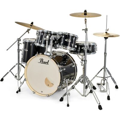 Pearl Export 20" Studio Jet Black Jet Black Pearl Export 20" Studio Jet Black Jet Black