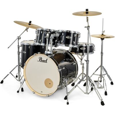 Pearl Export 22" Rock Jet Black Jet Black Pearl Export 22" Rock Jet Black Jet Black