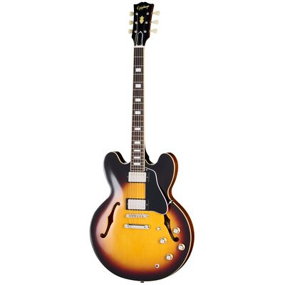 Epiphone 1962 ES-335 Reissue Vintage Bu Vintage Burst Epiphone 1962 ES-335 Reissue Vintage Bu Vintage Burst