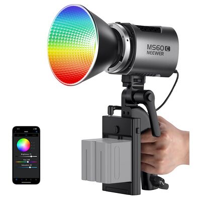 Neewer MS60C Luce LED RGB per Video - Luce LED Video Neewer MS60C Luce LED RGB per Video - Luce LED Video