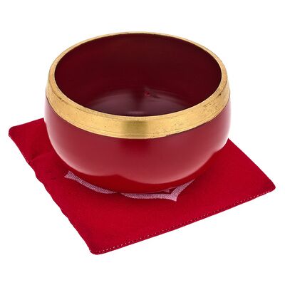 Thomann Tibetan Singing Bowl Box Set R rosso Thomann Tibetan Singing Bowl Box Set R rosso