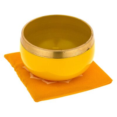 Thomann Tibetan Singing Bowl Box Set Y giallo Thomann Tibetan Singing Bowl Box Set Y giallo