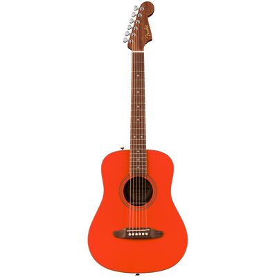 Fender CA STD Redondo Mini WB IB FRD Fiesta Red Fender CA STD Redondo Mini WB IB FRD Fiesta Red