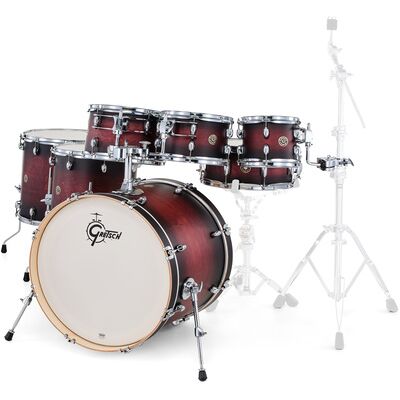 Gretsch Catalina Maple 7-piece SDCB Satin Deep Cherry Burst Gretsch Catalina Maple 7-piece SDCB Satin Deep Cherry Burst