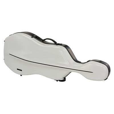 Gewa Air Anniversary Cello Case WH bianco e nero Gewa Air Anniversary Cello Case WH bianco e nero