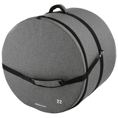 Millenium 22"x18" Elite Bass Drum Bag grigio Millenium 22"x18" Elite Bass Drum Bag grigio