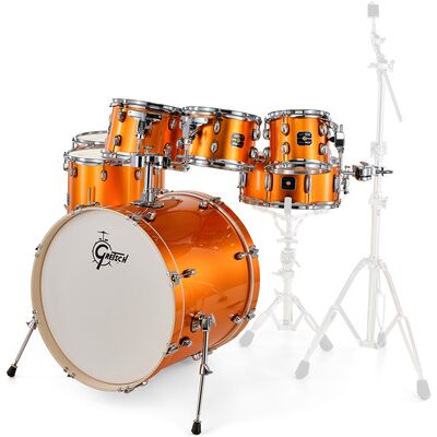 Gretsch Energy Orange Sparkle 7pcs Set Orange Sparkle Gretsch Energy Orange Sparkle 7pcs Set Orange Sparkle