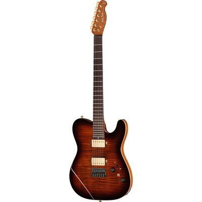 Harley Benton Fusion-T II HH RW HT FBB Flame Bengal Burst Harley Benton Fusion-T II HH RW HT FBB Flame Bengal Burst