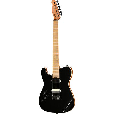 Harley Benton Fusion-T II HH LH MN HT BM Black Metallic Gloss Harley Benton Fusion-T II HH LH MN HT BM Black Metallic Gloss