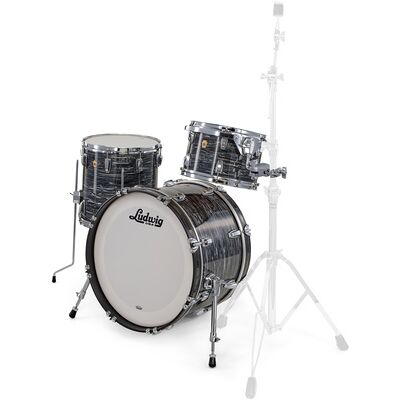 Ludwig Legacy Mahog. Downb. Black Oy. Vintage Black Oyster Ludwig Legacy Mahog. Downb. Black Oy. Vintage Black Oyster