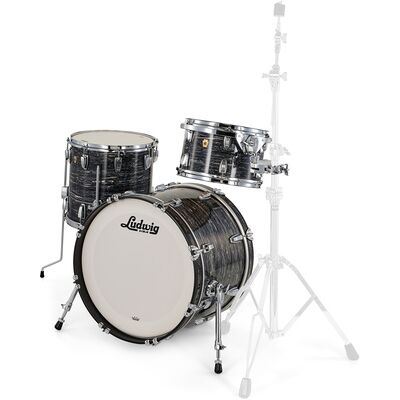 Ludwig Legacy Maple Downbeat Black Oy Vintage Black Oyster Ludwig Legacy Maple Downbeat Black Oy Vintage Black Oyster