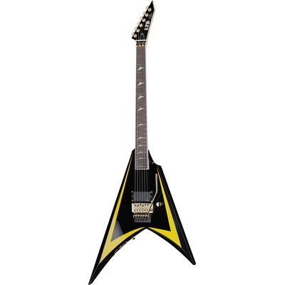 ESP LTD Alexi Laiho Arrowhead nero con strisce gialle ESP LTD Alexi Laiho Arrowhead nero con strisce gialle