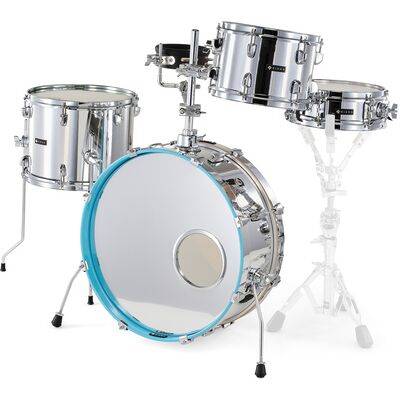 Dixon Little Roomer 5pc Set RGB laminato cromato Dixon Little Roomer 5pc Set RGB laminato cromato