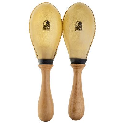 Toca T3141 Rawhide Maraca Medium Toca T3141 Rawhide Maraca Medium