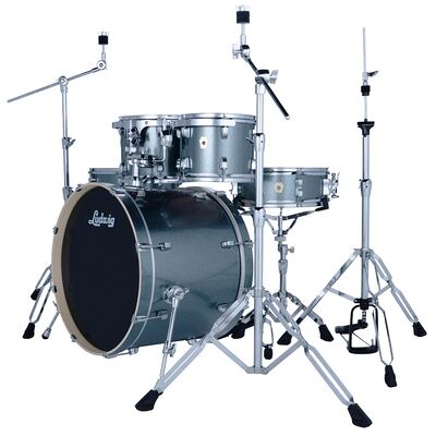 Ludwig Evolution 22" Atlantic Sparkle Atlantic Sparkle Ludwig Evolution 22" Atlantic Sparkle Atlantic Sparkle