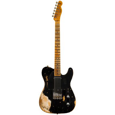 Fender LTD 52 Tele Aged Black SHRelic Aged Black Fender LTD 52 Tele Aged Black SHRelic Aged Black