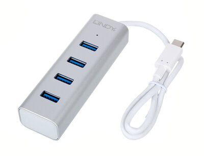 Lindy 4 Port USB 3.1 Typ C Hub