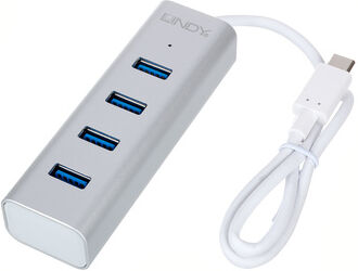 Lindy 4 Port USB 3.1 Typ C Hub Lindy 4 Port USB 3.1 Typ C Hub