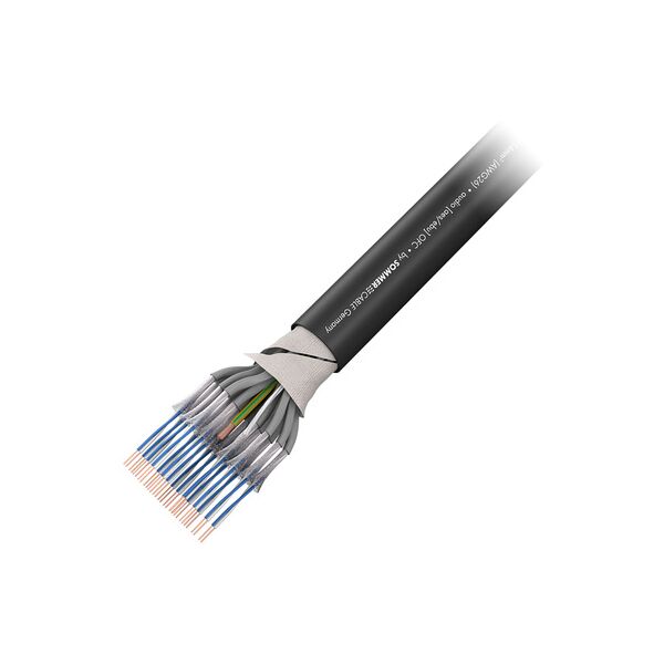 sommer cable quantum highflex multipair 16 black
