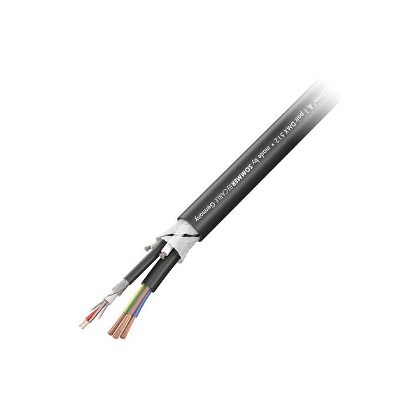 sommer cable monolith1 dmx/combi 1,5mmÂ² black