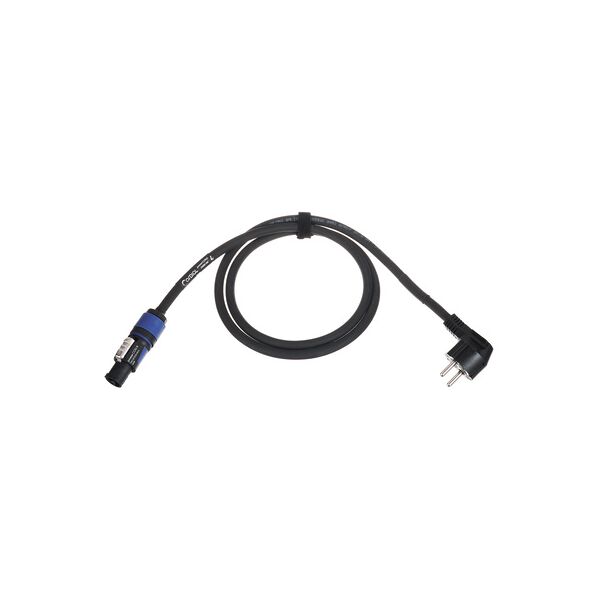 cordial power twist cable 1,5m angled