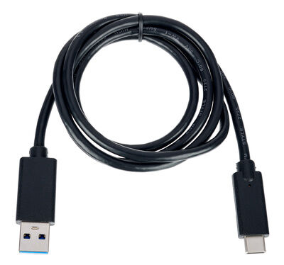 Thomann USB 3.1 Cable Typ A/C 1m nero