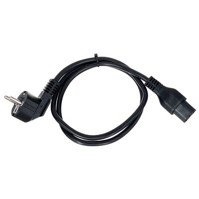 pro snake Locking Power Cable 1m nero pro snake Locking Power Cable 1m nero