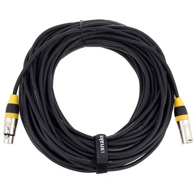 pro snake TPM 25,0 CC Micro Cable yellow giallo pro snake TPM 25,0 CC Micro Cable yellow giallo