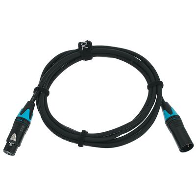 pro snake 70th Mic Cable 2,5m nero pro snake 70th Mic Cable 2,5m nero