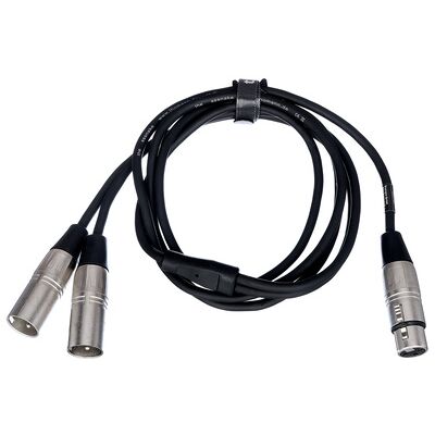 the sssnake Y-Patch Cable FMM 1.8m nero the sssnake Y-Patch Cable FMM 1.8m nero