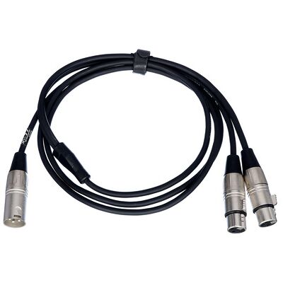the sssnake Y-Patch Cable FFM 1.8m nero the sssnake Y-Patch Cable FFM 1.8m nero