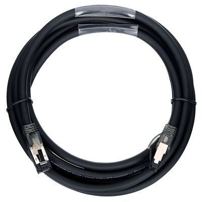 Hicon CAT6A Armored Cable 10G 3m nero Hicon CAT6A Armored Cable 10G 3m nero
