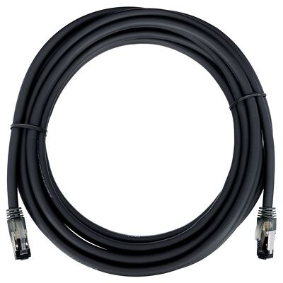 Hicon CAT6A Armored Cable 10G 5m nero Hicon CAT6A Armored Cable 10G 5m nero