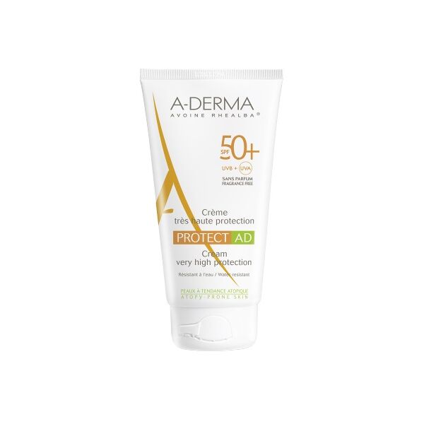 aderma (pierre fabre it.spa) a-derma  solare protect spf50+ ad crema viso protezione altissima 40 ml