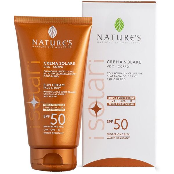 bios line spa nature's crema sol.fp50 150ml