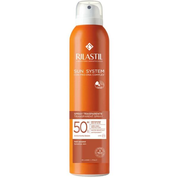 ist.ganassini spa rilastil sun system trasparent spray spf50+ 200 ml